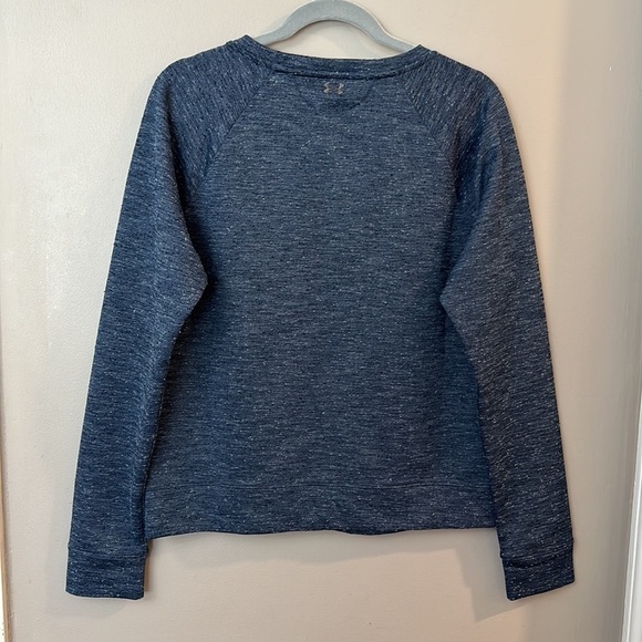 Under Armour Semi-fitted Crewneck Sweatshirt Large - Picture 4 of 5